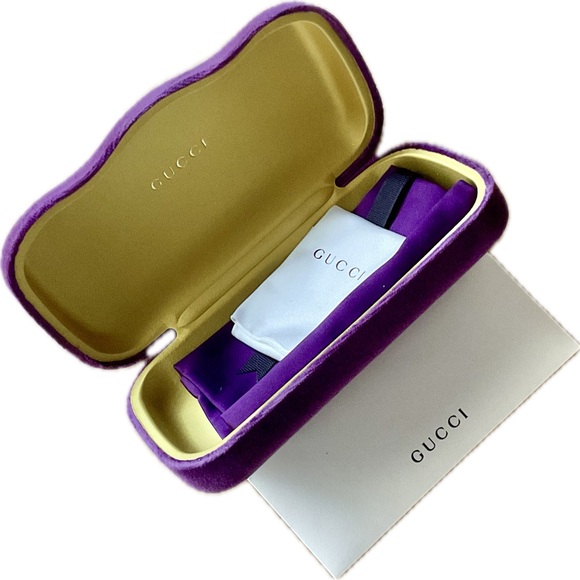 Gucci Velvet Eyewear Case & Cloth/Pouch - Picture 1 of 4